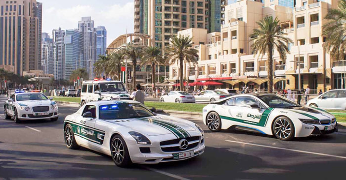 Dubai Police Cars