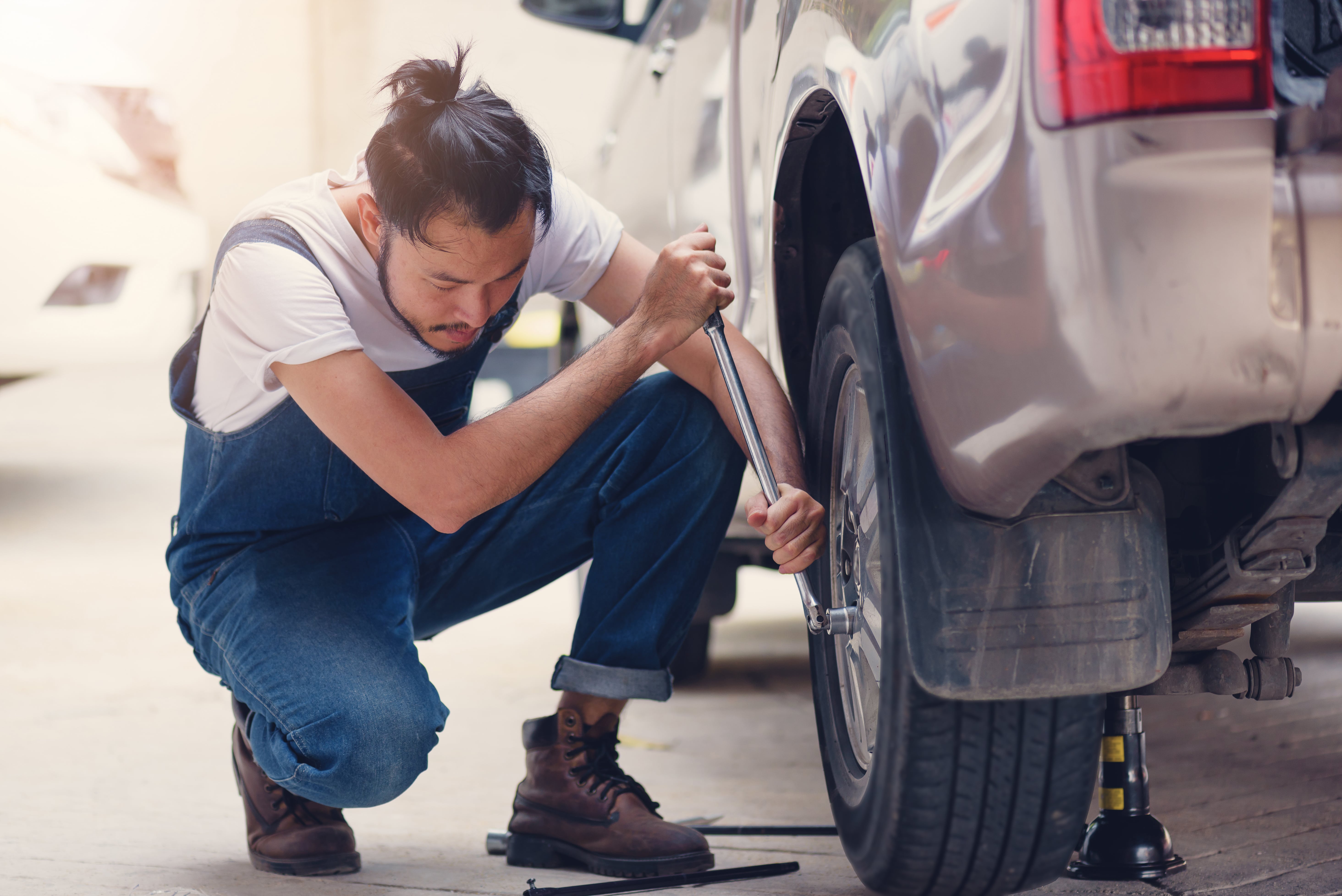 flat tyre check ups