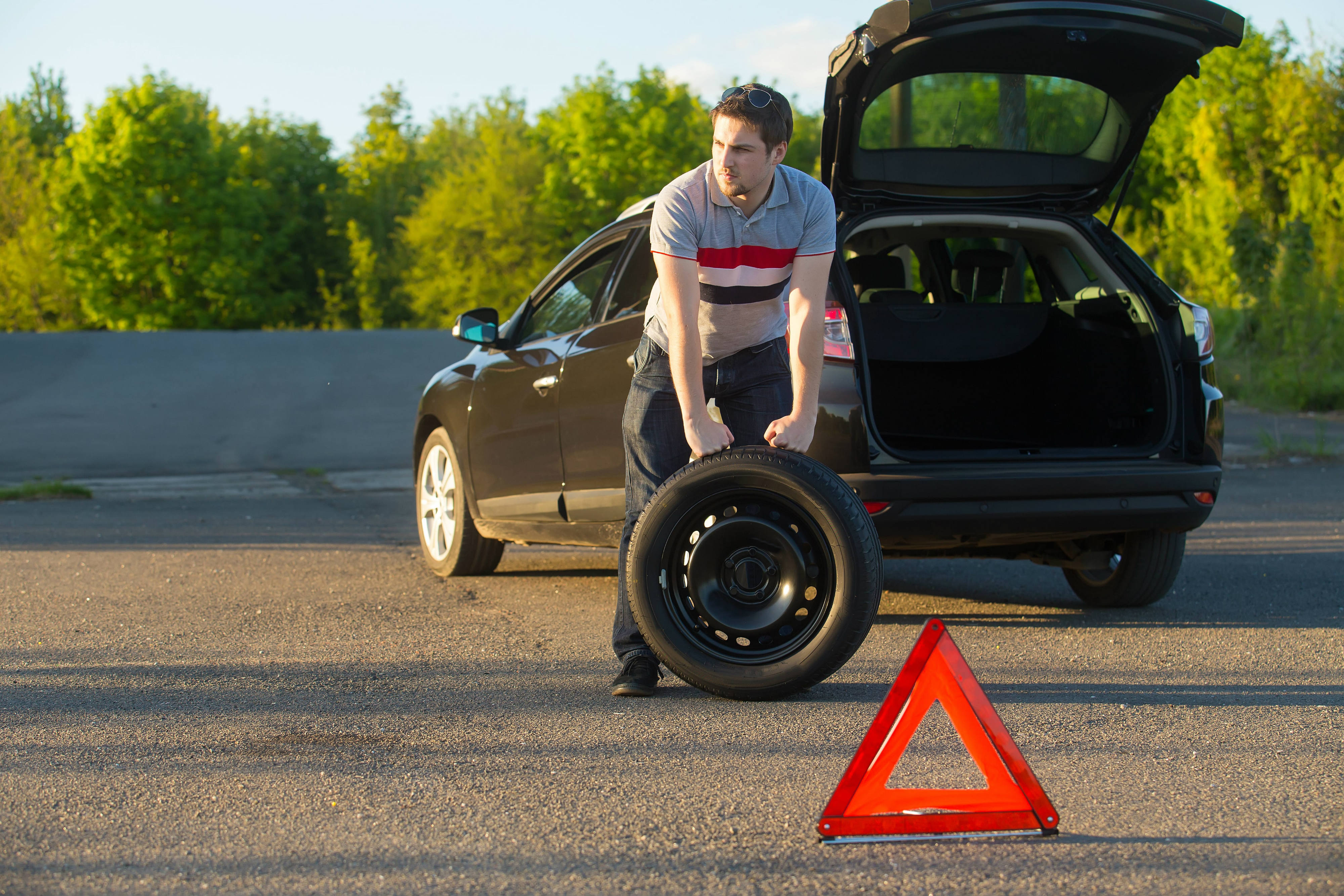 flat tyre tips