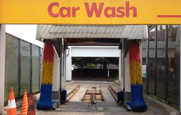 Car wash service center