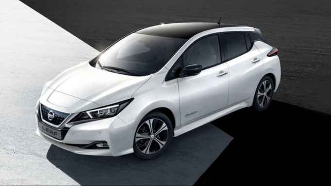Nissan leaf electric car