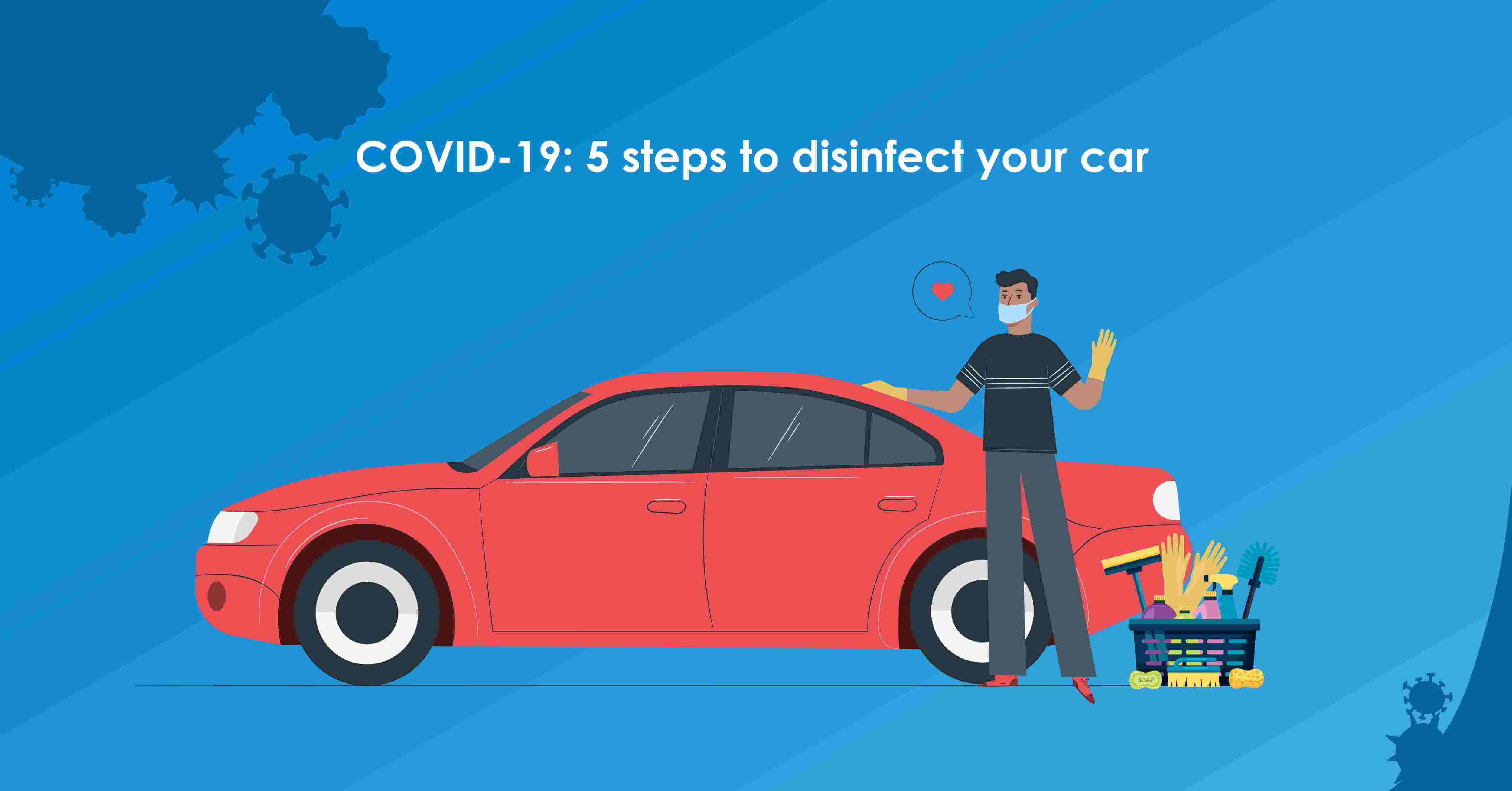 Disinfect your car against coronavirus